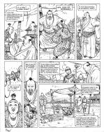 LE VENT DES DIEUX : Planche originale page 44, Tome 4 - Le vent des dieux, Lapin-tigre par Philippe ADAMOV